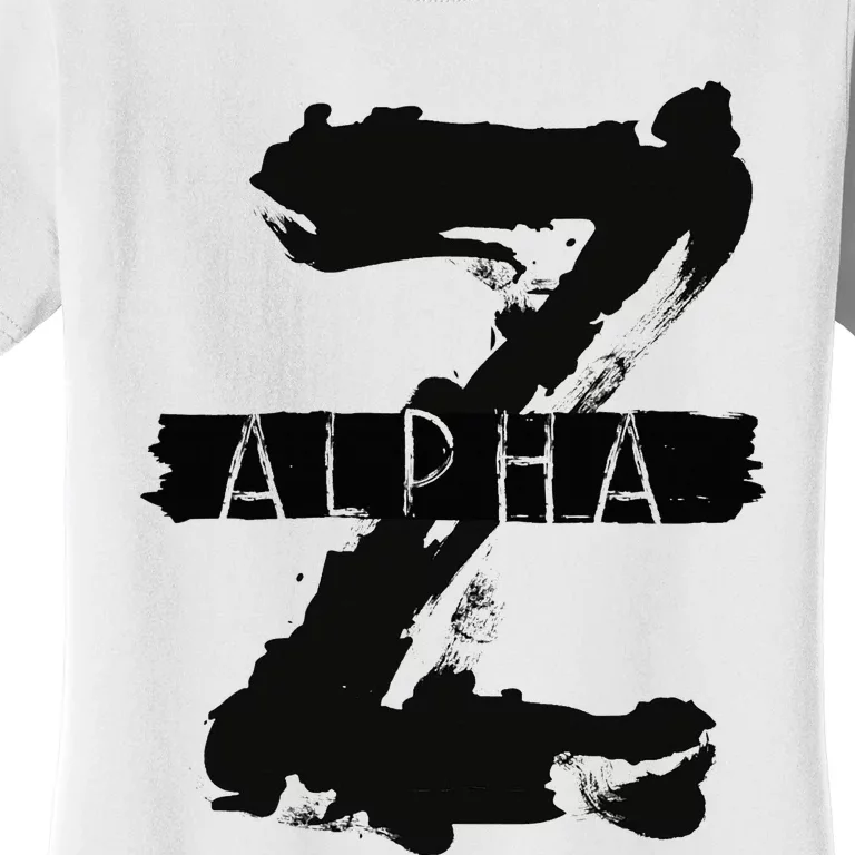 Alpha Z teen rock band merchandise Women's T-Shirt