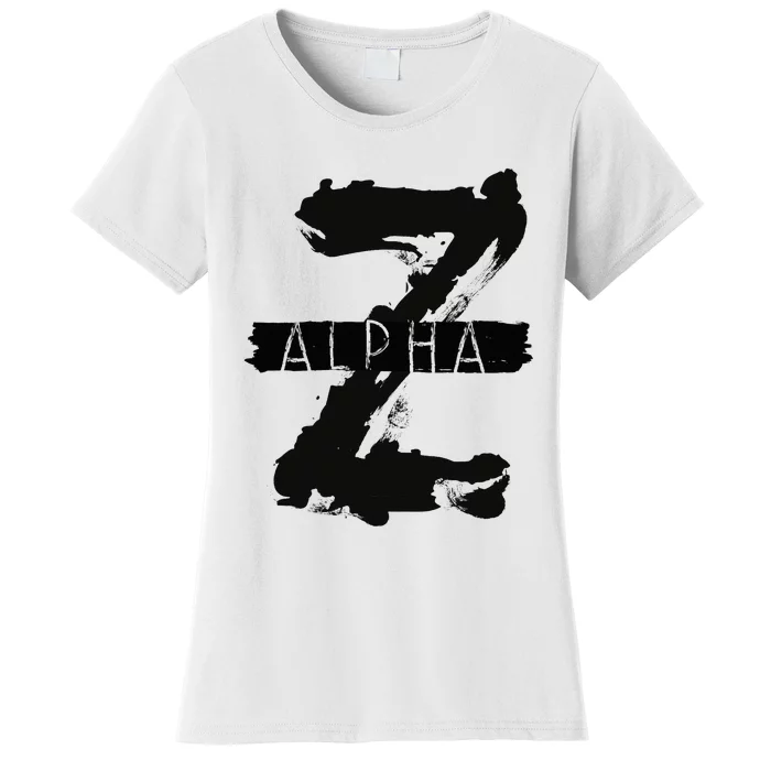 Alpha Z teen rock band merchandise Women's T-Shirt