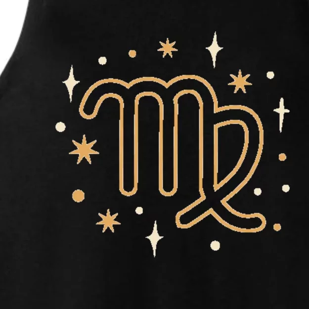 Astrology Zodiac Virgo Horoscope Birthday Cute Gift Ladies Tri-Blend Wicking Tank