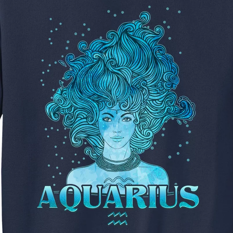 Aquarius Zodiac Woman Sweatshirt