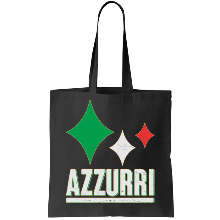 Azzurri Italy Italia Soccer Football 2021 Tote Bag