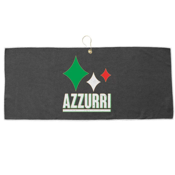 Azzurri Italy Italia Soccer Football 2021 Large Microfiber Waffle Golf Towel