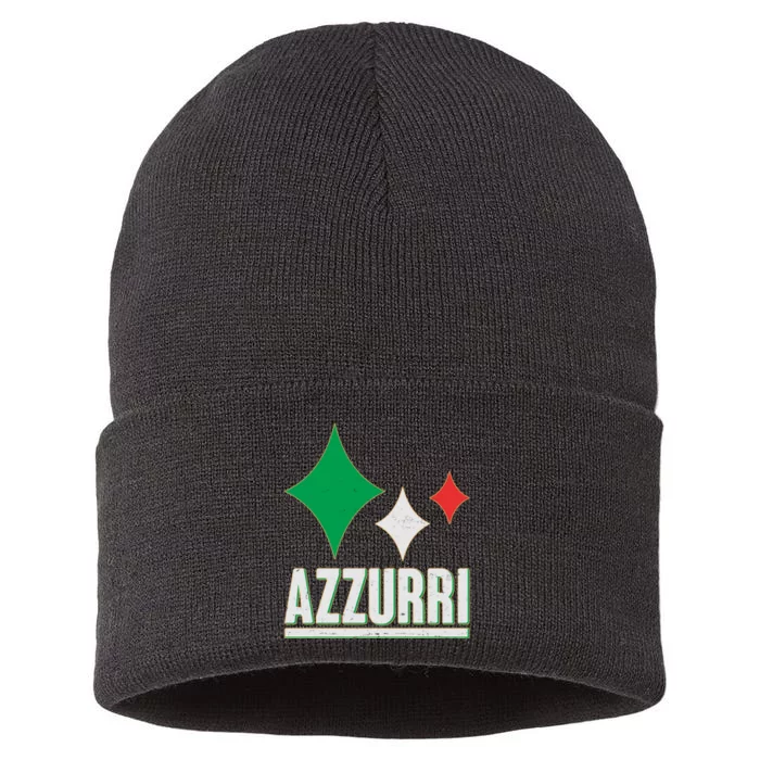 Azzurri Italy Italia Soccer Football 2021 Sustainable Knit Beanie