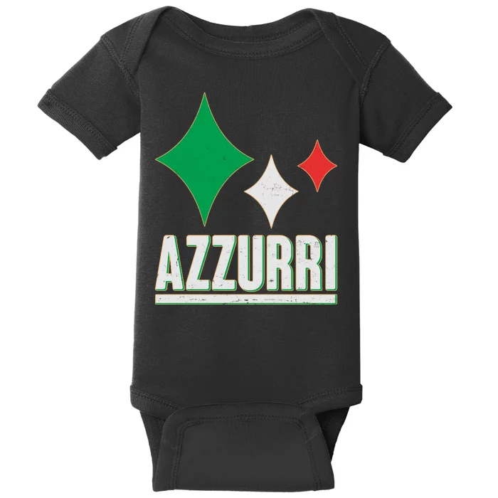 Azzurri Italy Italia Soccer Football 2021 Baby Bodysuit