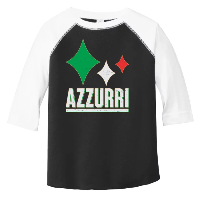 Azzurri Italy Italia Soccer Football 2021 Toddler Fine Jersey T-Shirt