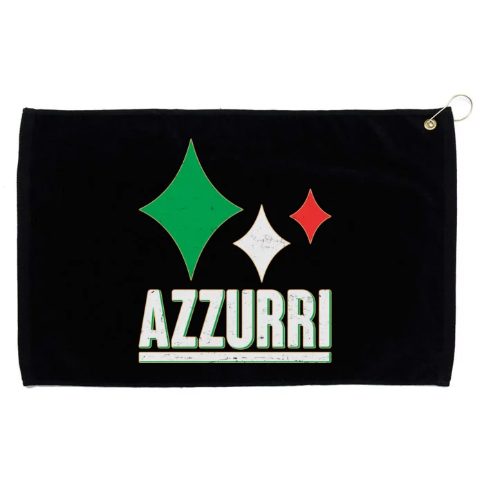 Azzurri Italy Italia Soccer Football 2021 Grommeted Golf Towel