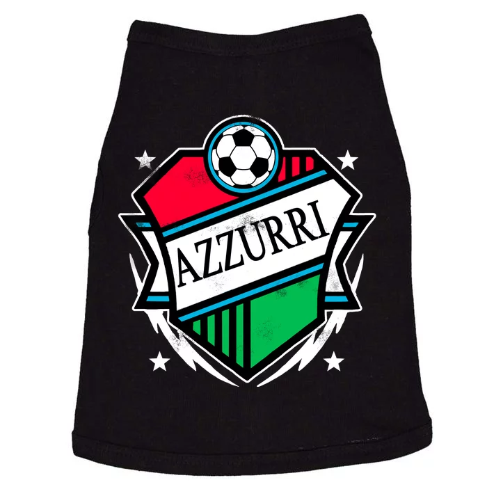 Azzurri Italy Soccer Fan Doggie Tank