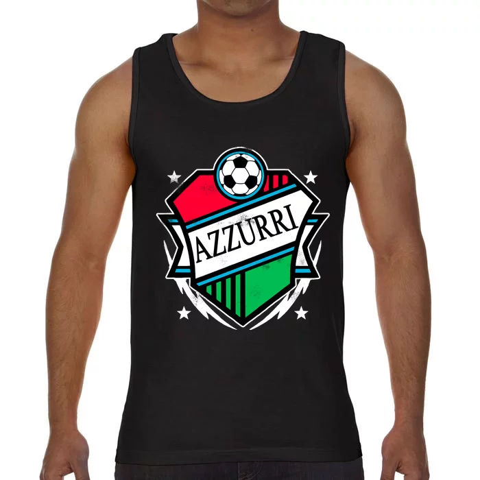 Azzurri Italy Soccer Fan Comfort Colors® Tank Top