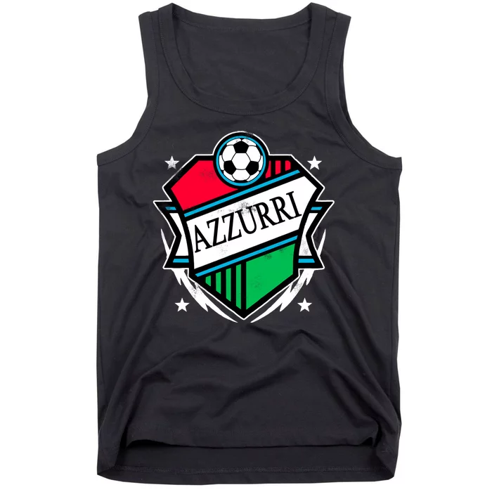 Azzurri Italy Soccer Fan Tank Top