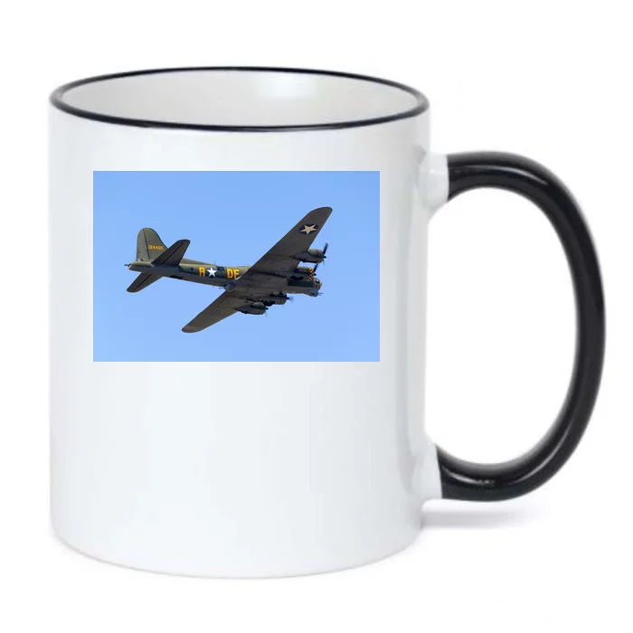 B-17G FLYING FORTRESS Black Color Changing Mug