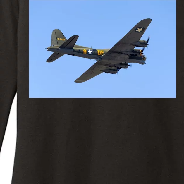 B-17G FLYING FORTRESS Womens CVC Long Sleeve Shirt