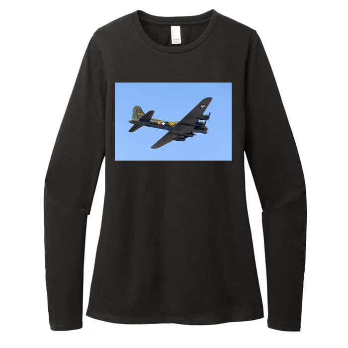 B-17G FLYING FORTRESS Womens CVC Long Sleeve Shirt