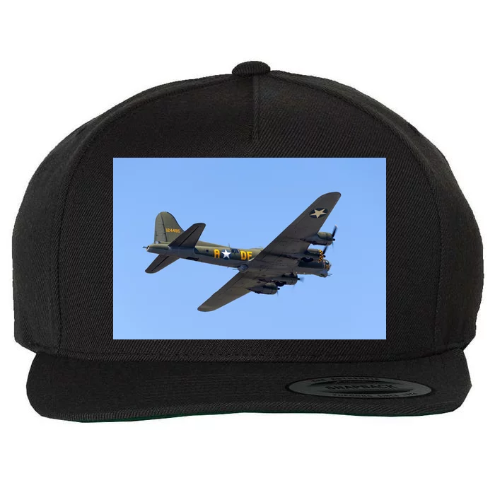 B-17G FLYING FORTRESS Wool Snapback Cap