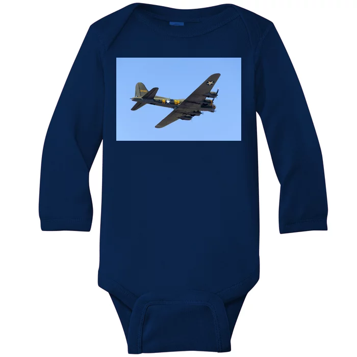 B-17G FLYING FORTRESS Baby Long Sleeve Bodysuit