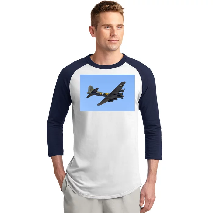 B-17G FLYING FORTRESS Baseball Sleeve Shirt