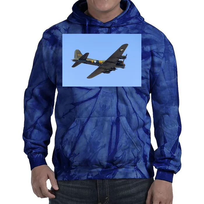 B-17G FLYING FORTRESS Tie Dye Hoodie