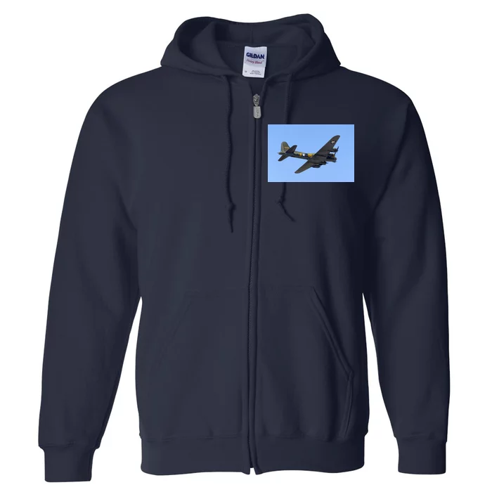 B-17G FLYING FORTRESS Full Zip Hoodie