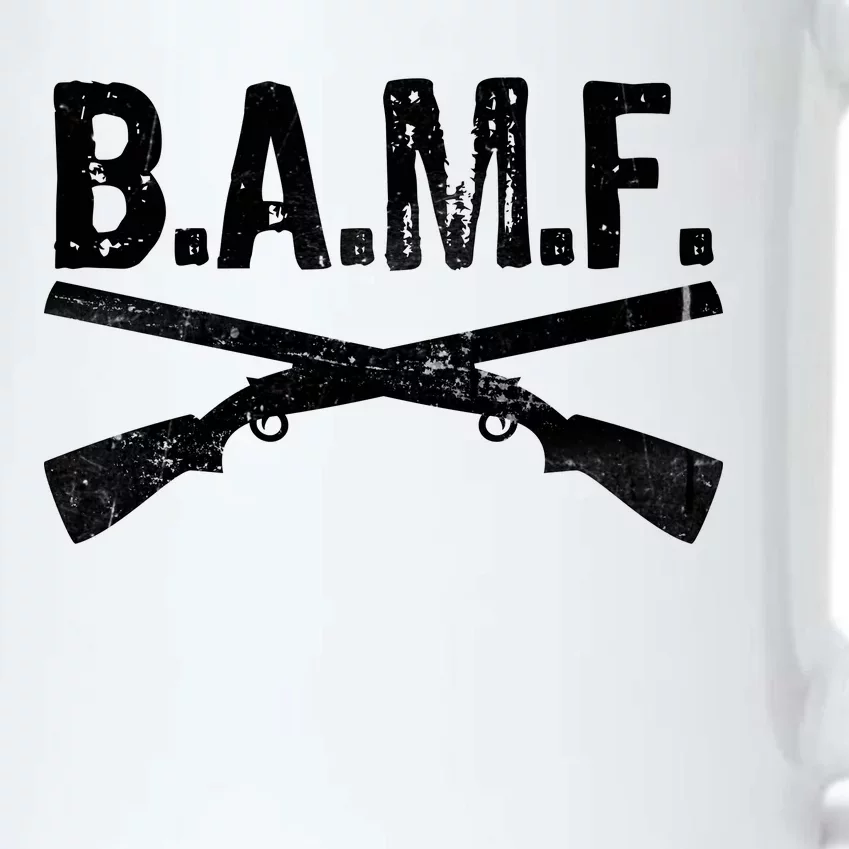 B.A.M.F. Guns Badass Black Color Changing Mug