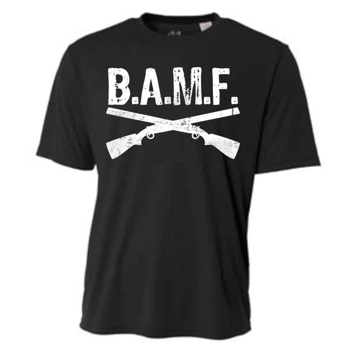 B.A.M.F. Guns Badass Cooling Performance Crew T-Shirt