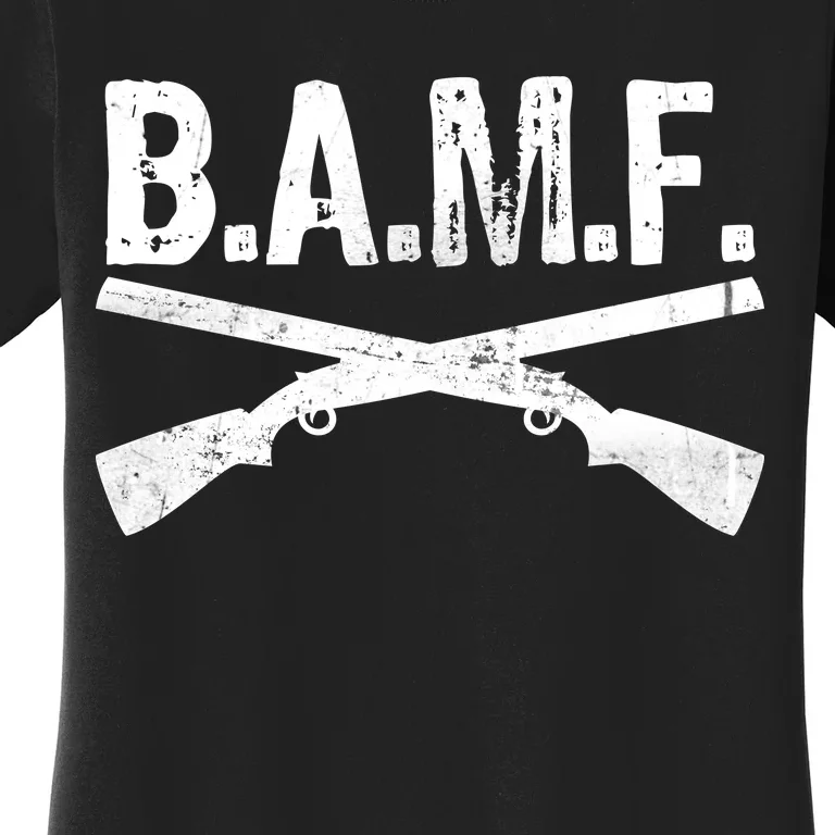 B.A.M.F. Guns Badass Women's T-Shirt