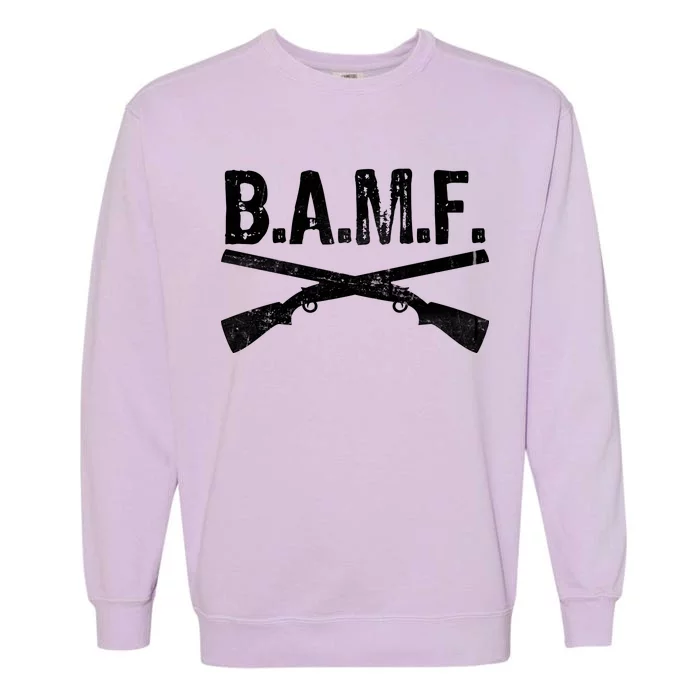 B.A.M.F. Guns Badass Garment-Dyed Sweatshirt