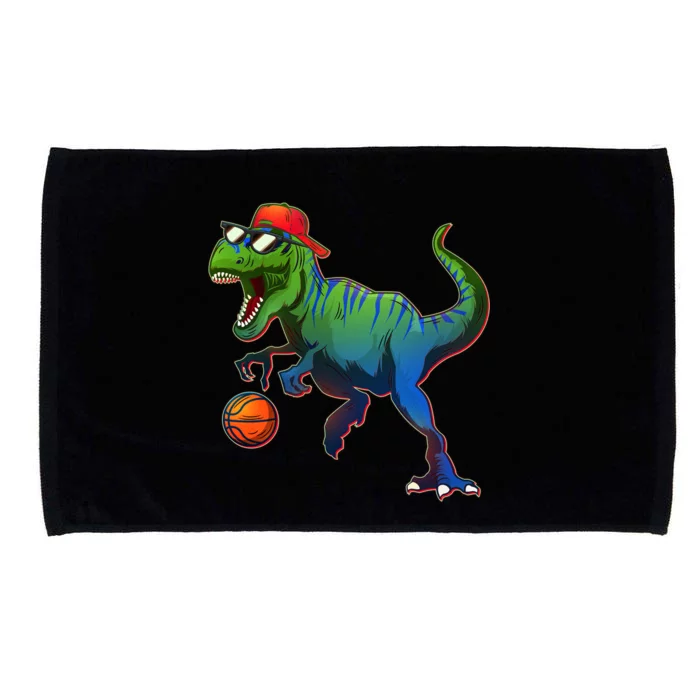 B-Ball T-Rex Microfiber Hand Towel