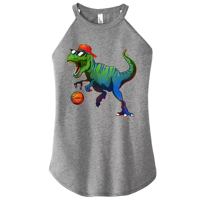 B-Ball T-Rex Women’s Perfect Tri Rocker Tank