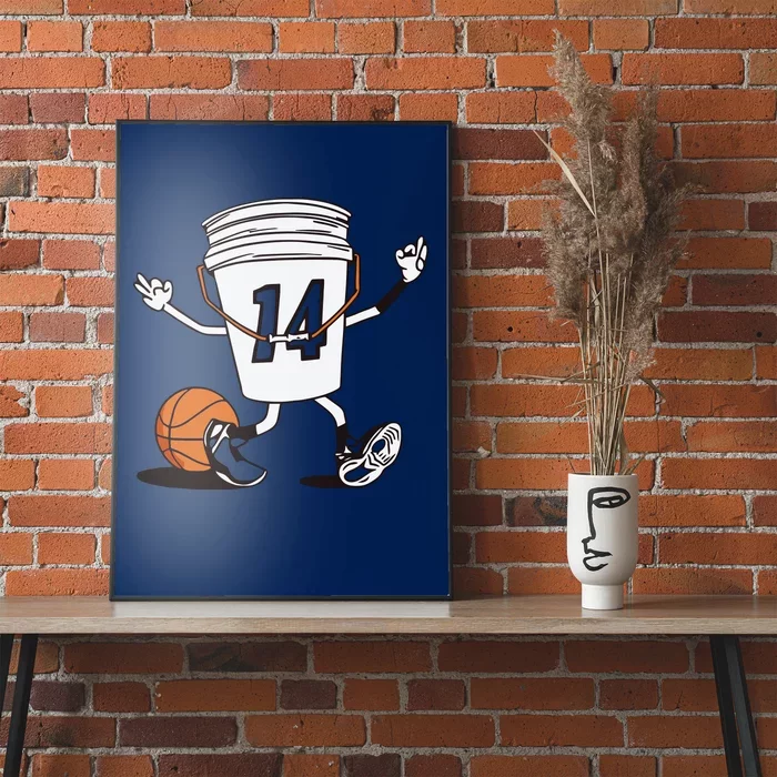 Bucket 14 Basketball Poster