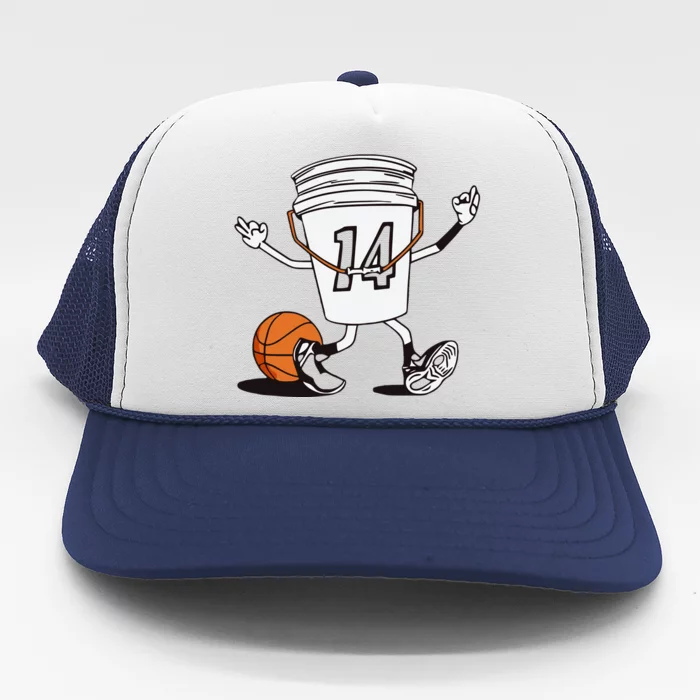 Bucket 14 Basketball Trucker Hat