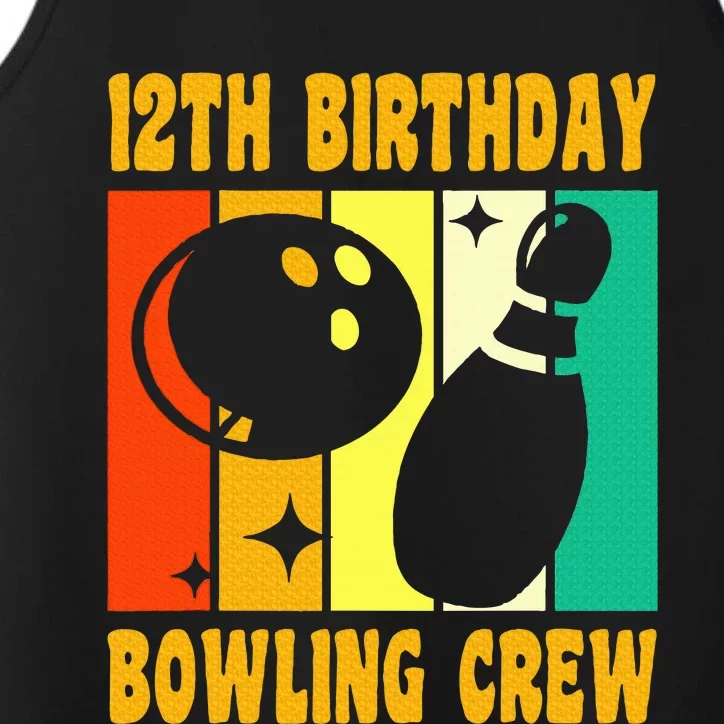 Bowling 12th Birthday Performance Tank