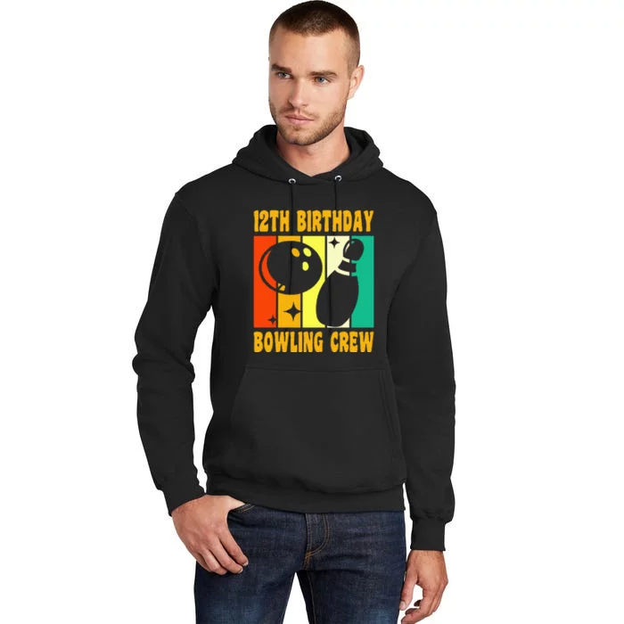 Bowling 12th Birthday Tall Hoodie