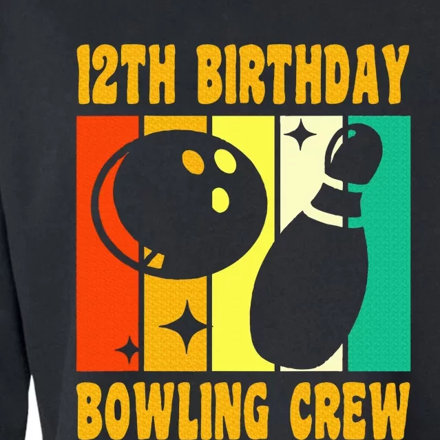 Bowling 12th Birthday Cropped Pullover Crew