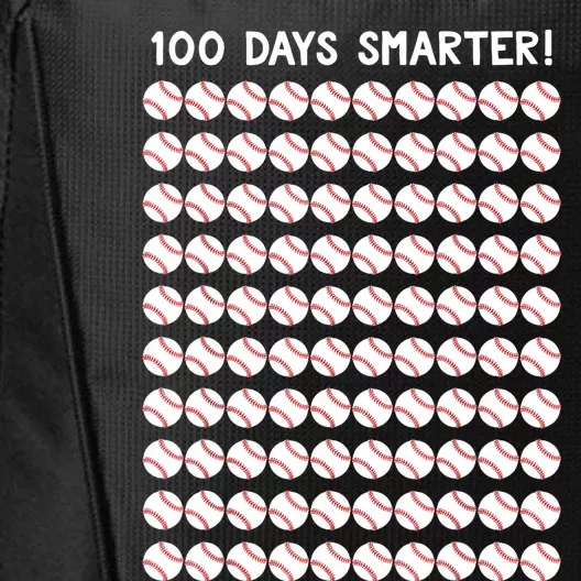 Baseball 100th Day Of School For Boy 100 Days City Backpack