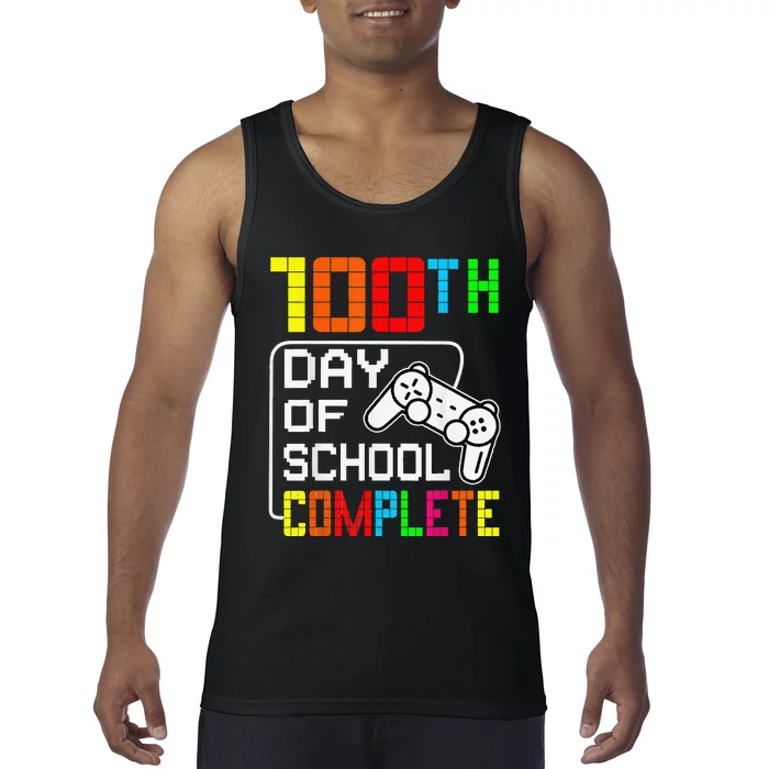 Boys 100th Day of School Complete Video Game Students Tank Top