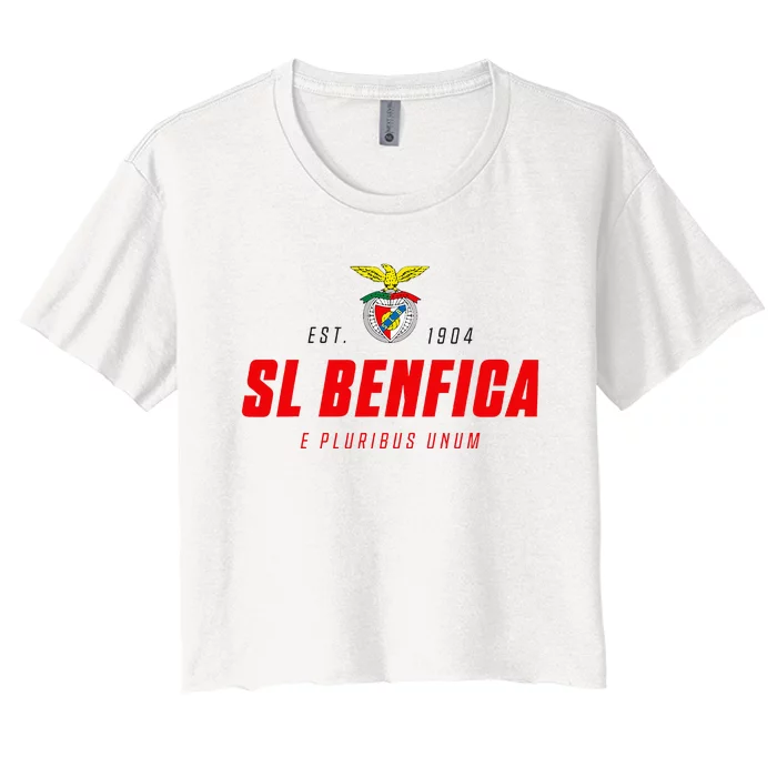 Benfica 1904 E Pluribus Unum Women's Crop Top Tee