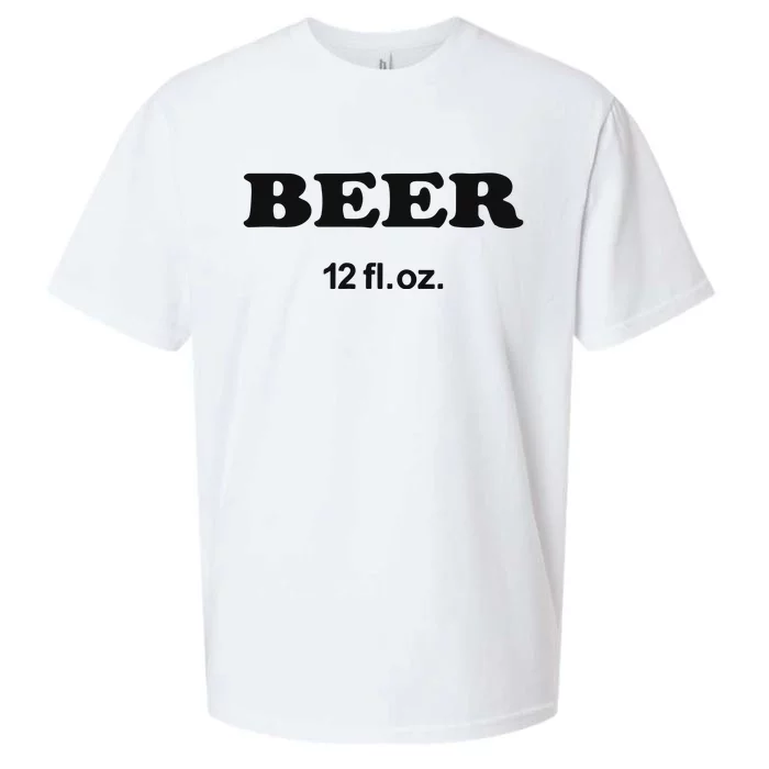 Beer 12 Fl Oz Sueded Cloud Jersey T-Shirt