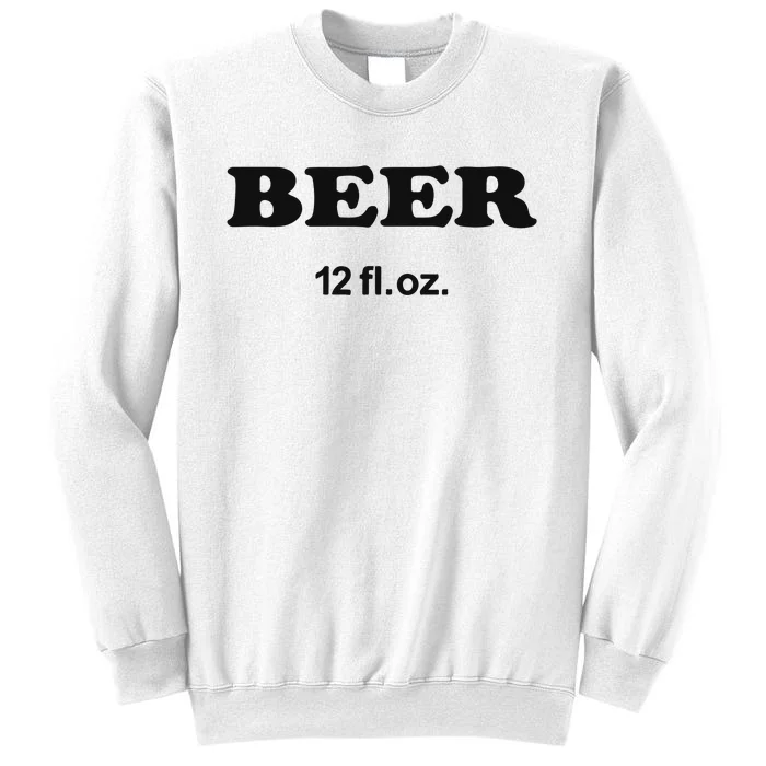 Beer 12 Fl Oz Sweatshirt