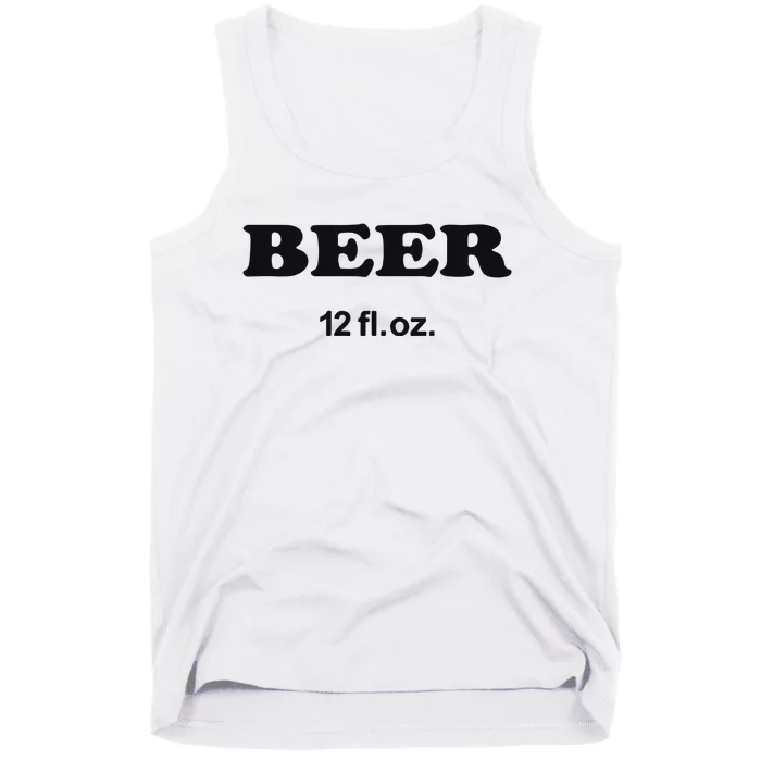 Beer 12 Fl Oz Tank Top