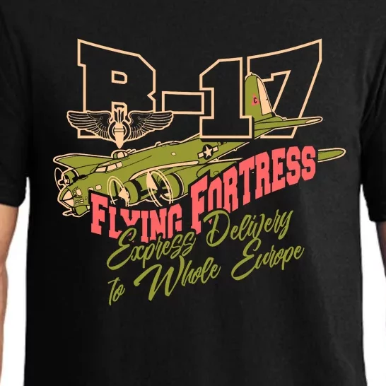 B 17 Flying Fortress Pajama Set