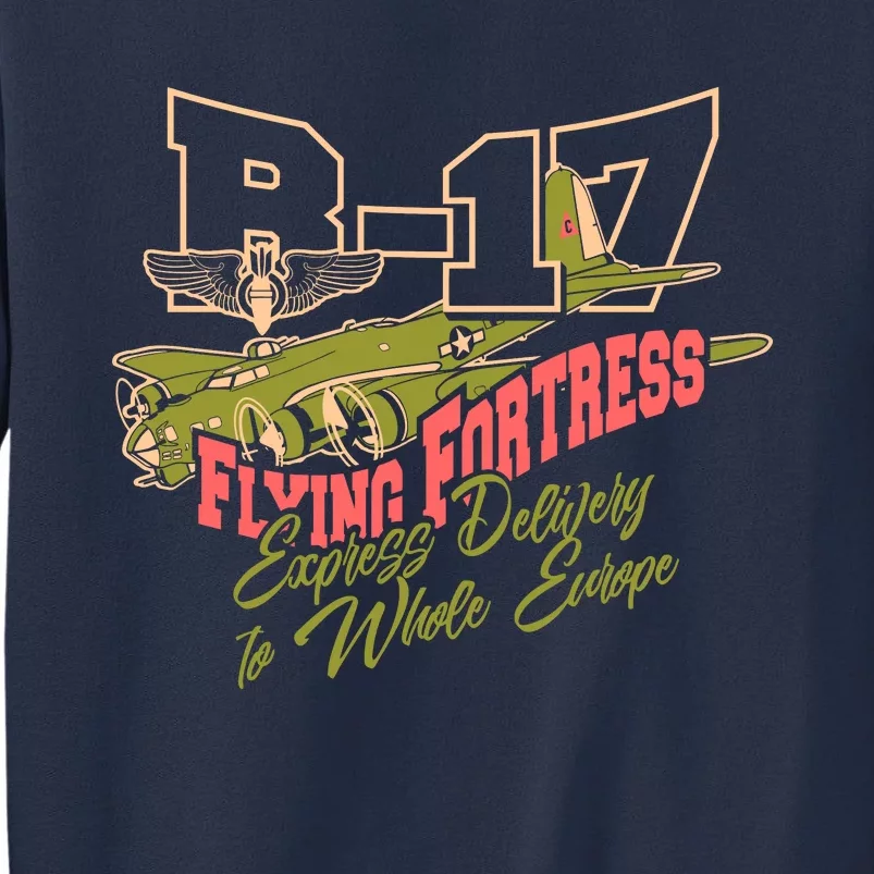 B 17 Flying Fortress Sweatshirt