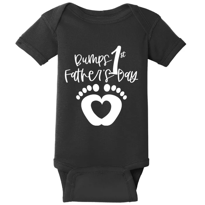 Bumps 1st Father's Day Baby Bodysuit