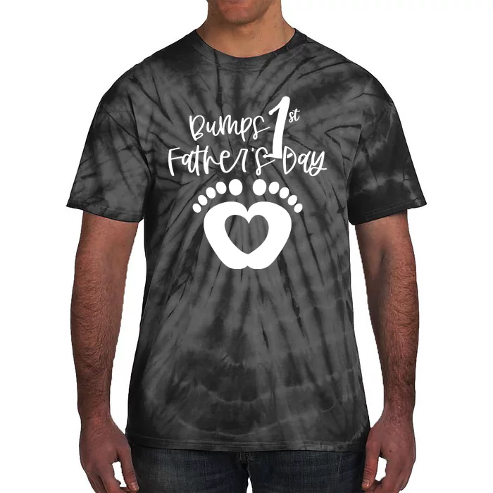 Bumps 1st Father's Day Tie-Dye T-Shirt