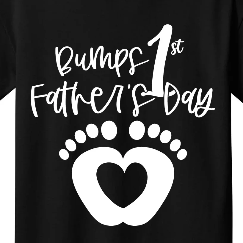 Bumps 1st Father's Day Kids T-Shirt