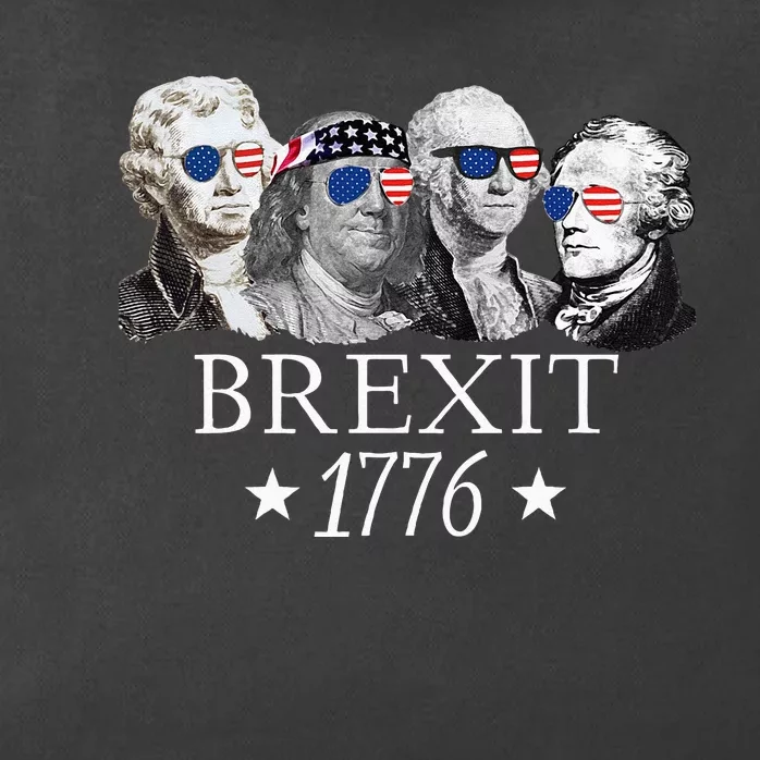 Brexit 1776 Founding Fathers American Independence USA Zip Tote Bag