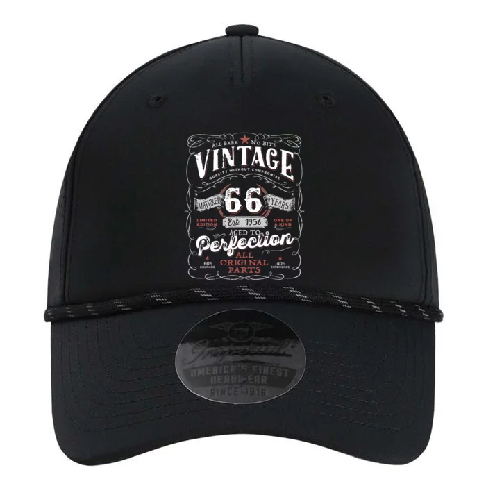 Birthday 1956 Gift Vintage 66 Birthday Performance The Dyno Cap