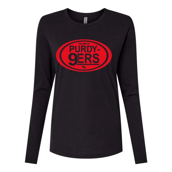 Brock 13 Purdy 9ers Mr Irrelevant San Francisco Funny Womens Cotton Relaxed Long Sleeve T-Shirt