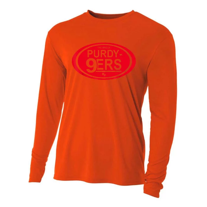 Brock 13 Purdy 9ers Mr Irrelevant San Francisco Funny Cooling Performance Long Sleeve Crew