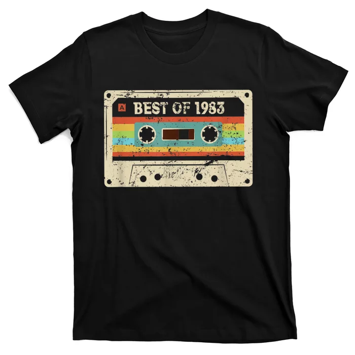 Best 1983 Vintage 40 Year Old Bday  Wo 40th Birthday T-Shirt