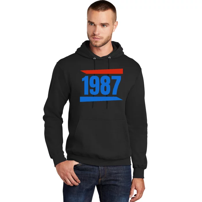 Birthday 1987 Vintage Retro Style Hoodie