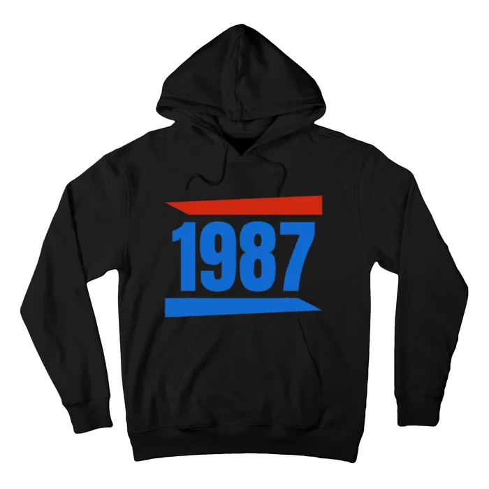 Birthday 1987 Vintage Retro Style Hoodie